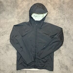 Patagonia Torrentshell Rain Jacket Mens Large Black Hooded H2NO Full Zip 83801